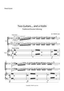 Two Guitars... and a Violin - sheet music download