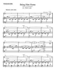 Bring Him Home - sheet music download